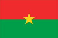 vlag burkina faso